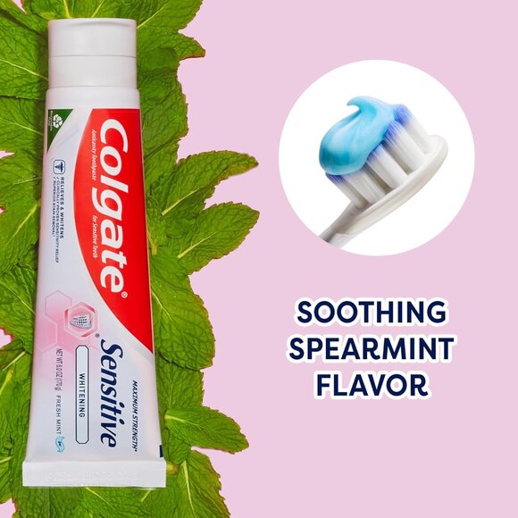 Whitening Toothpaste for Sensitive Teeth, Enamel Repair and Cavity Protection, F - Picture 7 of 8